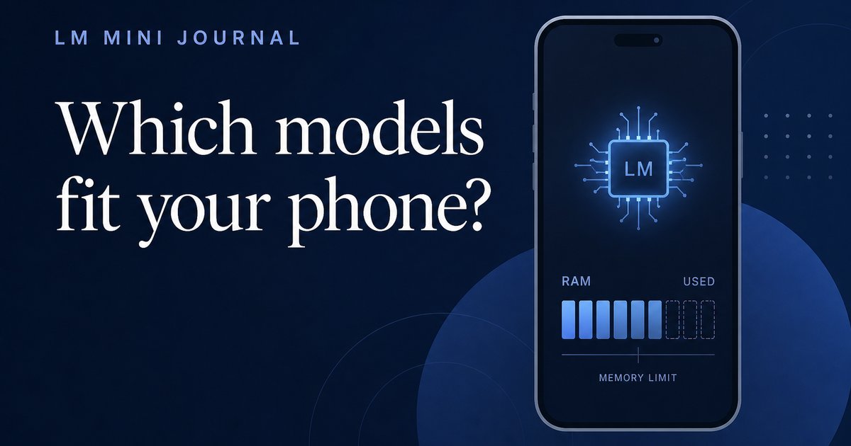 Which models run well on your phone?